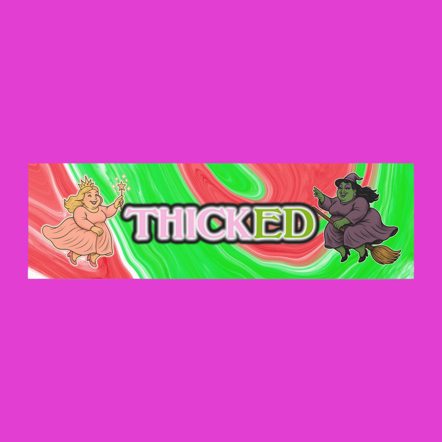 ✨THICKed Car Magnet ✨