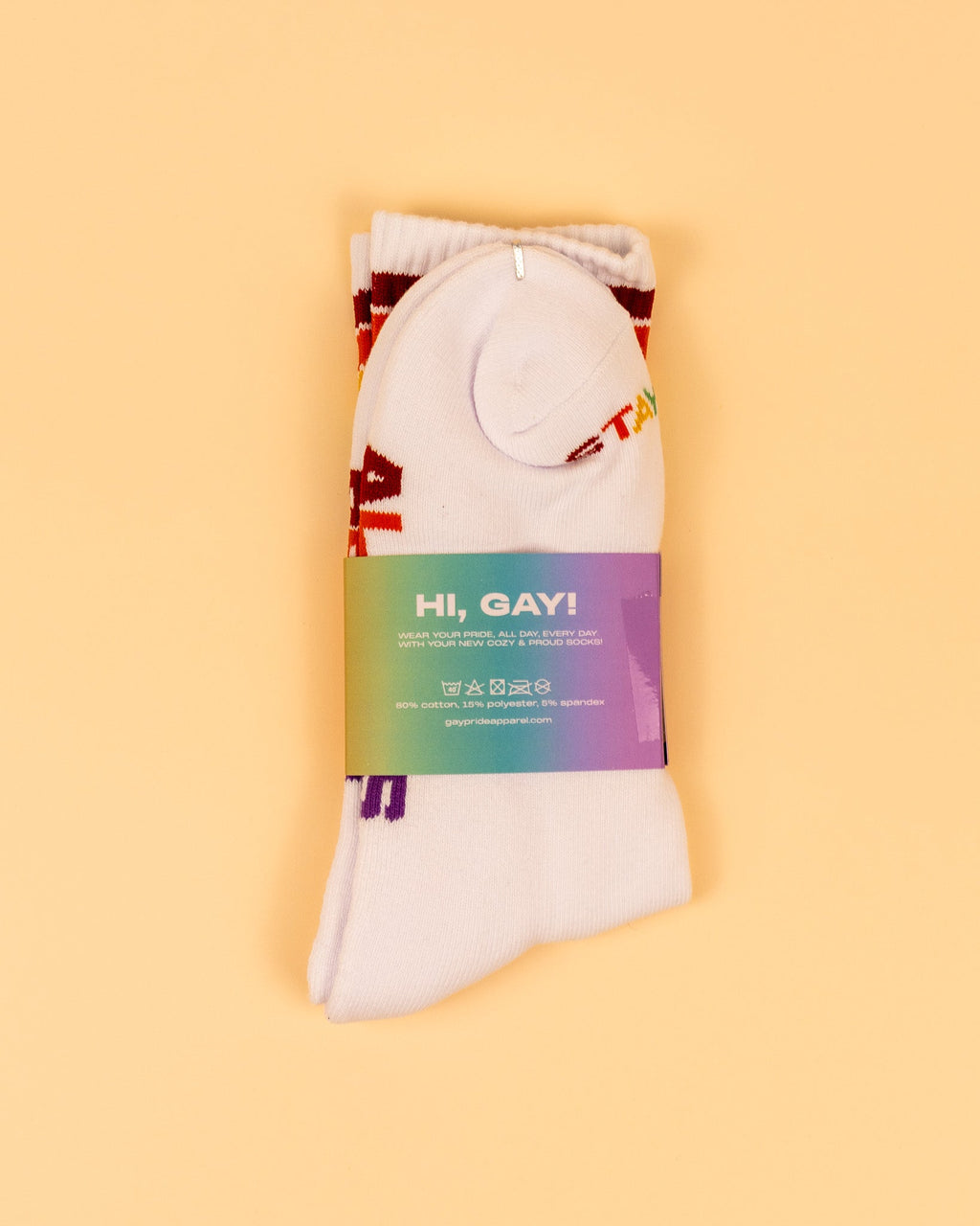 Rainbow Stripes Socks